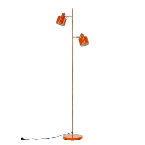 Dyberg-Larsen - Ocean Gulvlampe - Oransje