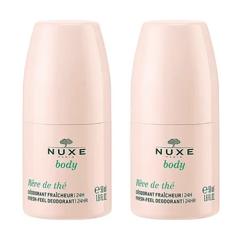 Nuxe - 2 x Body Rêve de Thé 24-hour Fresh-Feel Roll-on Deodorant