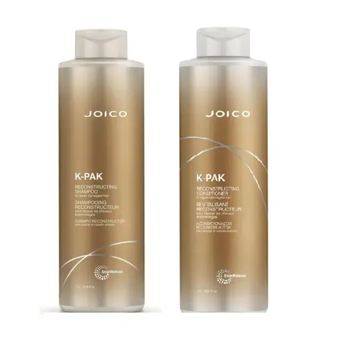 Joico - K-Pak Reconstucting Shampoo 1000 ml + Joico - K-Pak Reconstructing Conditioner 1000 ml