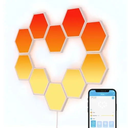 Govee Glide Hexa Lysplater – Smart LED veggdesign