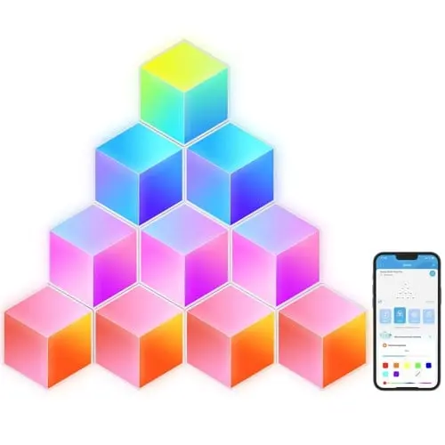 Govee - Glide Hexa Pro Lyspaneler – Smarte 3D RGBIC Veggpaneler