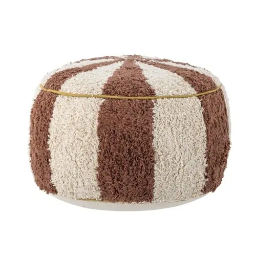Bloomingville MINI - Charoline Pouf, Brown, Cotton (82066162)