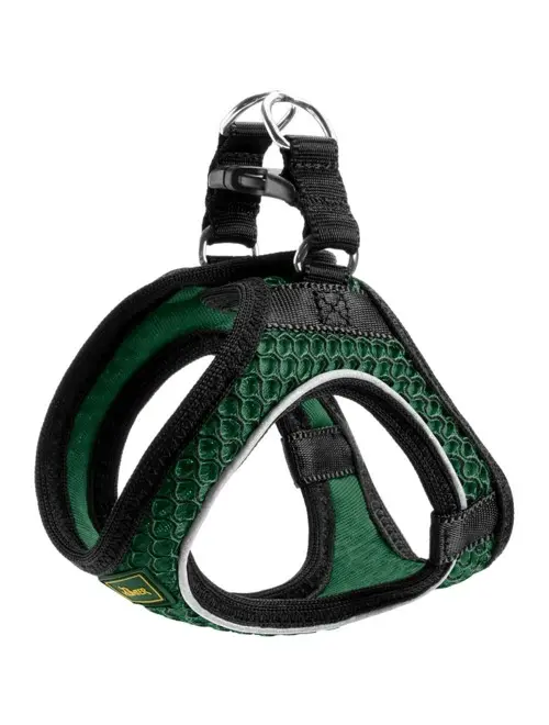 Hunter - Dog harness Hilo Comfort - M-L - dark green