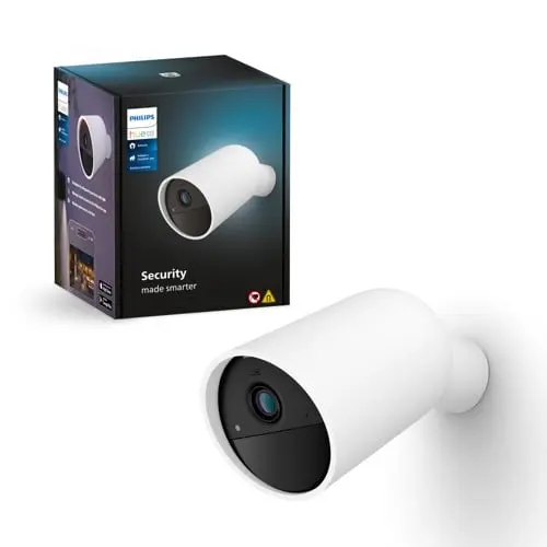 Philips Hue - Secure batterikamera - EU 1-pakning - Hvit