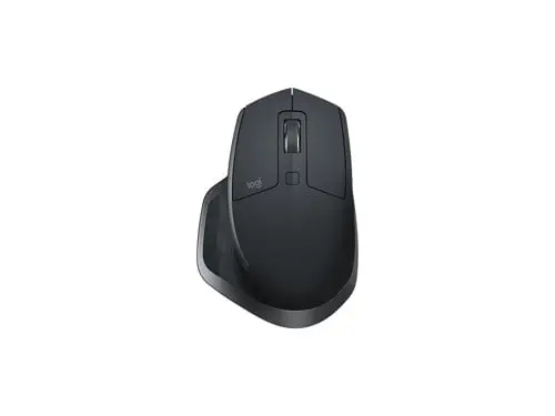 Logitech - MX Master 2S Trådløs Mus Bluetooth - Svart