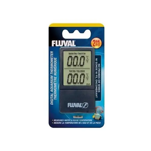 Fluval - 2-in-1 Digital Aquarium Thermometer - (H11193)