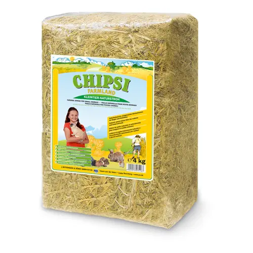 Chipsi -  Farmland Bedding Straw 4kg - (400297323416)