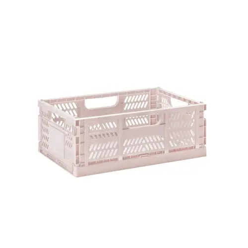 3 Sprouts - Modern Folding Crate Large Pink