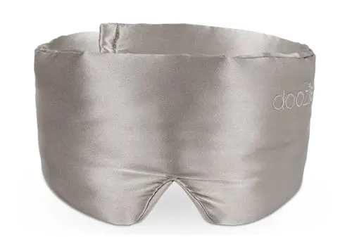 doozie - Luxury Sleep Mask Pearl Grey