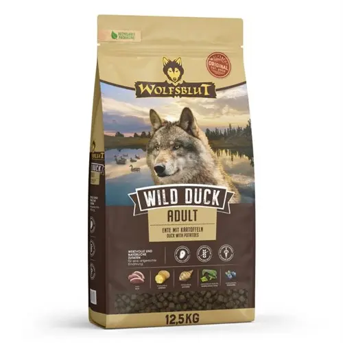 Wolfsblut - Dogfood - Wild duck 12,5 kg. - (wb023)