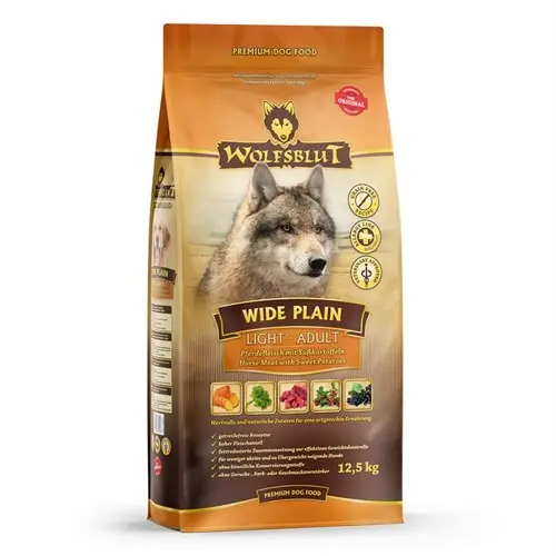 Wolfsblut - Dogfood - Wide plain, horse, light 12,5 kg. - (wb032)