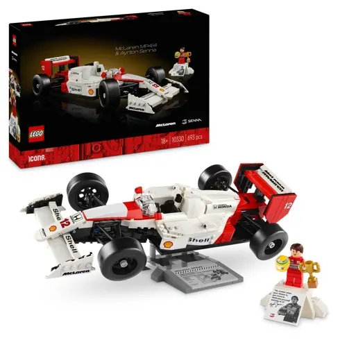 LEGO Icons - McLaren MP4/4 og Ayrton Senna (10330).