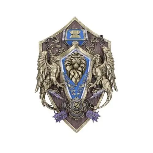 World of Warcraft Alliance Wall Plaque Height 30cm
