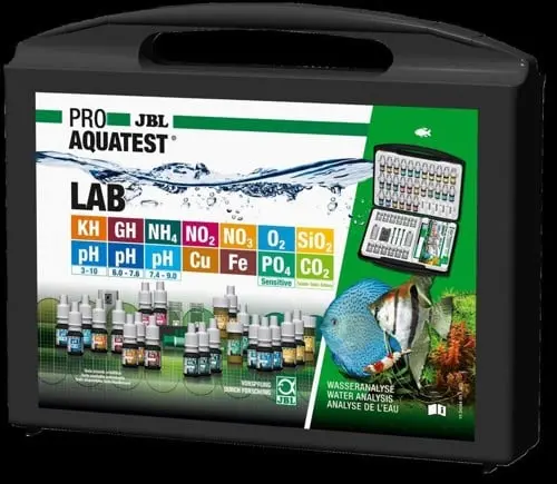JBL - ProAquaTest LAB - test case with 13 water tests for the analysis of tap water and freshwater aquariums