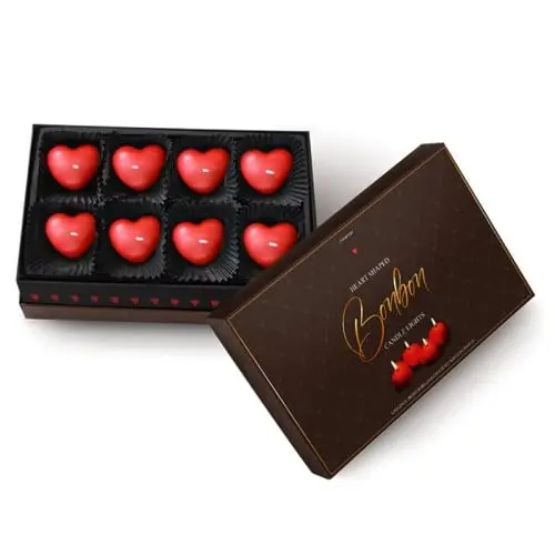 Mikamax - Heart-Shaped Bonbon Candle Light