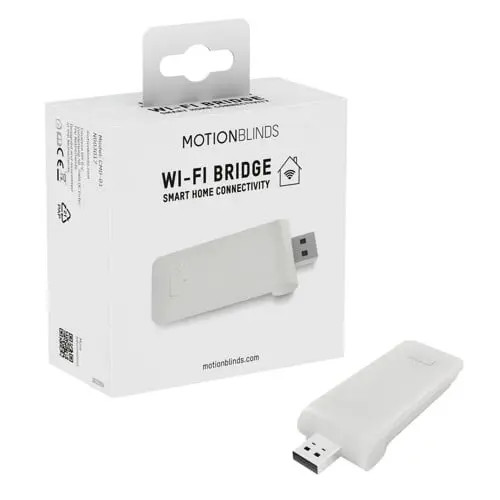 MotionBlinds - Wi-Fi Bridge - Få skybasert styring av gardinene dine