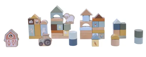 Little Dutch -Building Blocks Little Farm FSC - LD7145