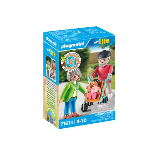 PLAYMOBIL - Grandparents with Baby (71613)