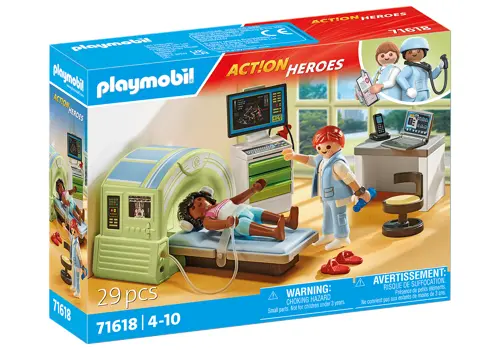 PLAYMOBIL - MRI with patient (71618)