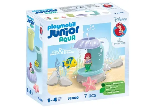PLAYMOBIL - JUNIOR & Disney: Ariel's Shell Shower (71460)