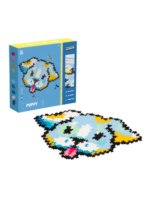 Plus-Plus - Puzzle By Number Puppy 500pcs (3961)