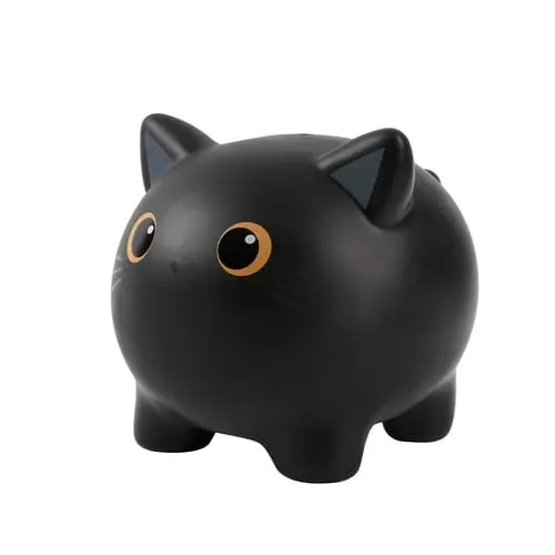iTotal - Piggy Bank - Black Cat (XL2499)