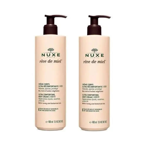 Nuxe - 2 x Rîve de Miel Ultra-Comfortable Body Cream 400 ml