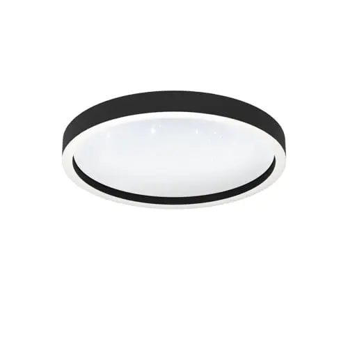 EGLO Montemorelos-Z Taklampe – Smart Belysning med RGB, Tunable White & Krystalleffekt (Ø42 cm)