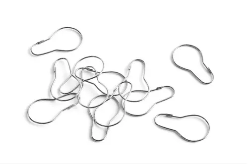 HAY - Dusjforhengringer - 12 Stk. (Krom)