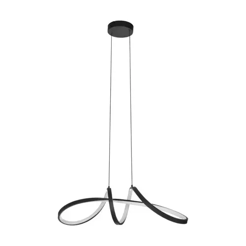 EGLO Calarossa-Z Pendellampe Svart 70,5x23 – Smart RGB & Justerbart Hvitt Lys