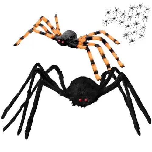 Mikamax - XXL Spider Halloween Decoration