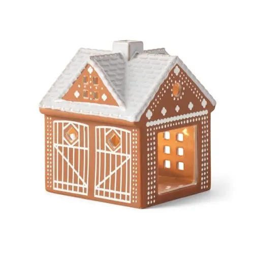 Kähler – Pepperkake-Lyshus Julekrybbe – H11,5 cm