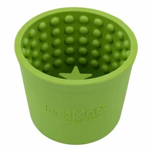 LICKIMAT - Yoggie Pot Green - (645.5460)