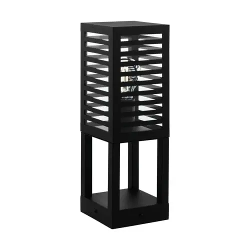 EGLO - ALAMONTE 3 Utendørs Pullertlampe - Svart - H450