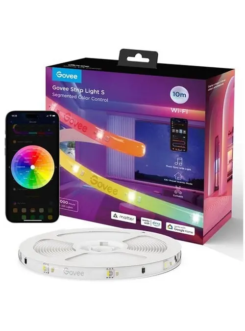 Govee - RGBIC LED Lyslist 10 Meter