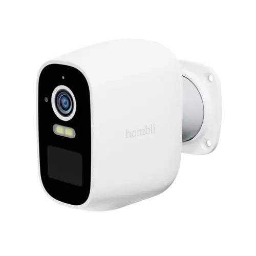 Hombli - Smart batterikamera hvitt