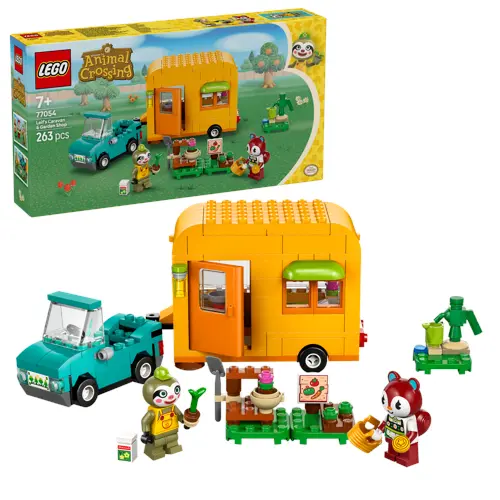 LEGO - Animal Crossing - Leif med campingvogn og hagebutikk (77054)