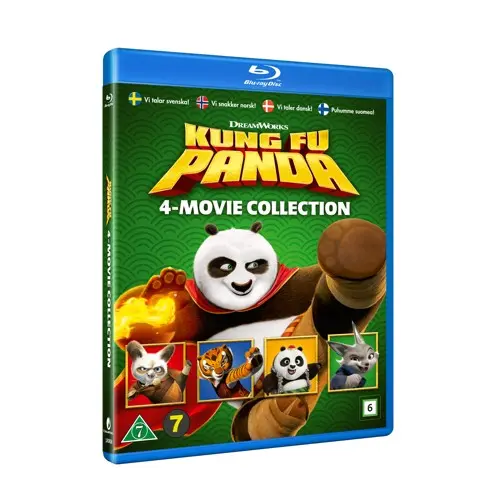 KUNG FU PANDA BOX 1-4