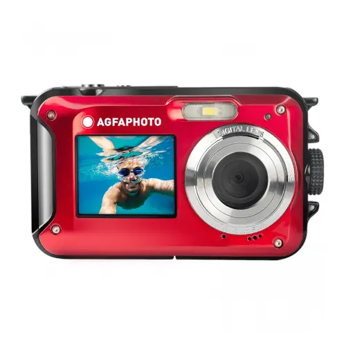 AGFA - Digital Camera WP8000 - Red