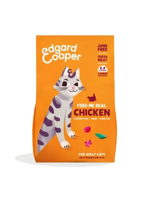 Edgard Cooper - Cat Adult Dryfood Chicken - 4kg