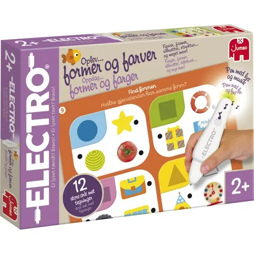 Jumbo - Electro - Colors & Shapes (DK/NO) (1110100410)
