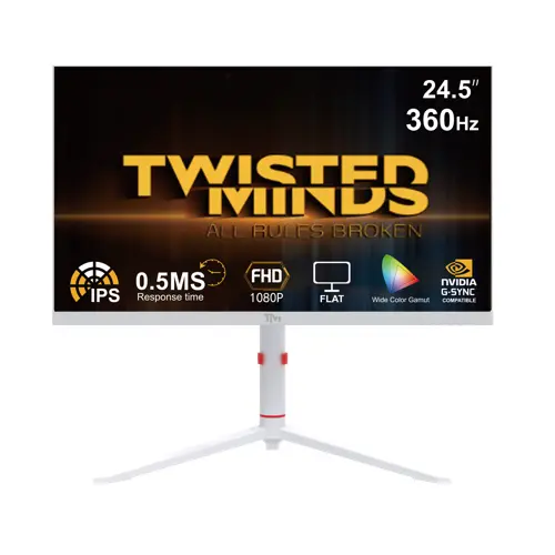 Twisted Minds - Artic Pro Series 24" FHD - 360H - White