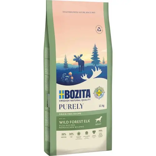 Bozita - Dog Purely - Grain free with Adult Moose - 11kg