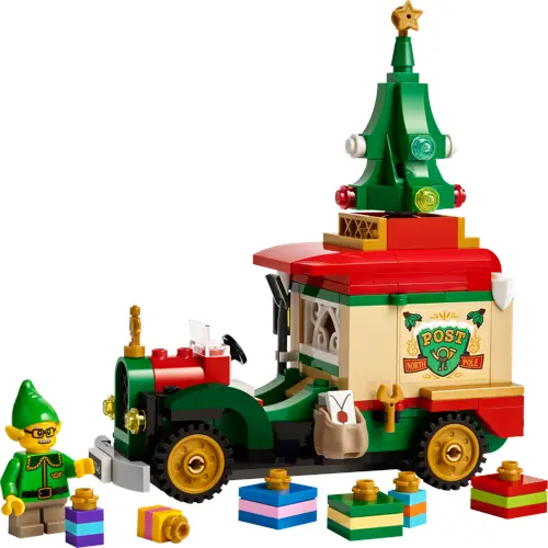 LEGO - LEGO Iconic - Julenissens julepostbil (40746)
