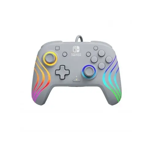 PDP Afterglow Wave - Grey - Wired - Wired Controller - Nintendo Switch