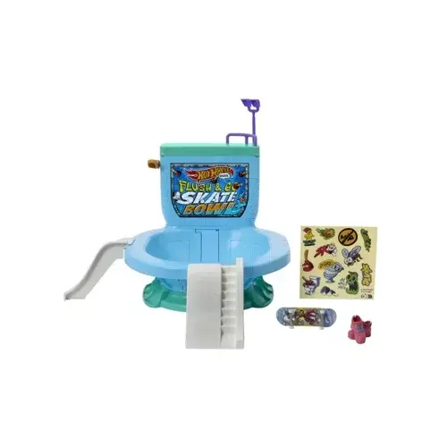 HOT WHEELS - SKATE FLUSH & GO SKATE BOWL (HXL16)