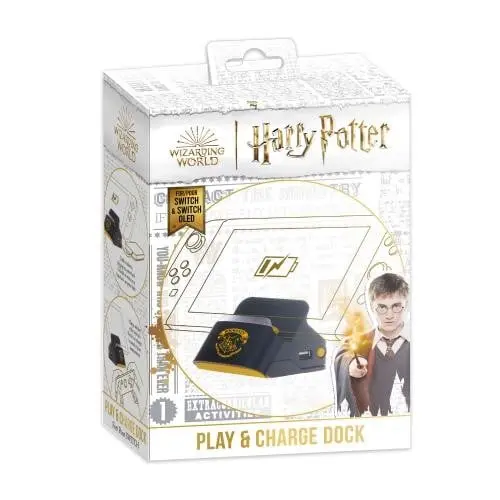 Freaks And Geeks - Harry Potter-Nintendo Switch-2 in 1 Dock and Stand-Black Hogwarts