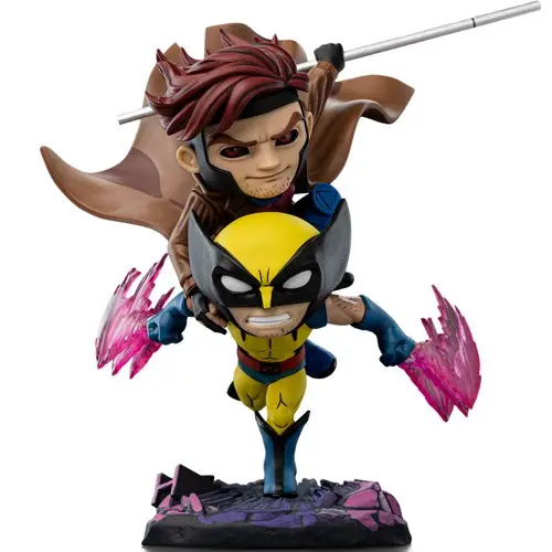 Iron Studios X-Men 97 - Gambit And Wolverine Minico Figure