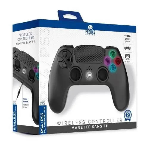 Freaks And Geeks - Wireless Controller for PS4 with 3,5mm jack slot