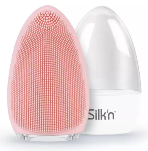 Silk’n - Bright Ultra-hygienisk Ansiktsbørste (Rosa)